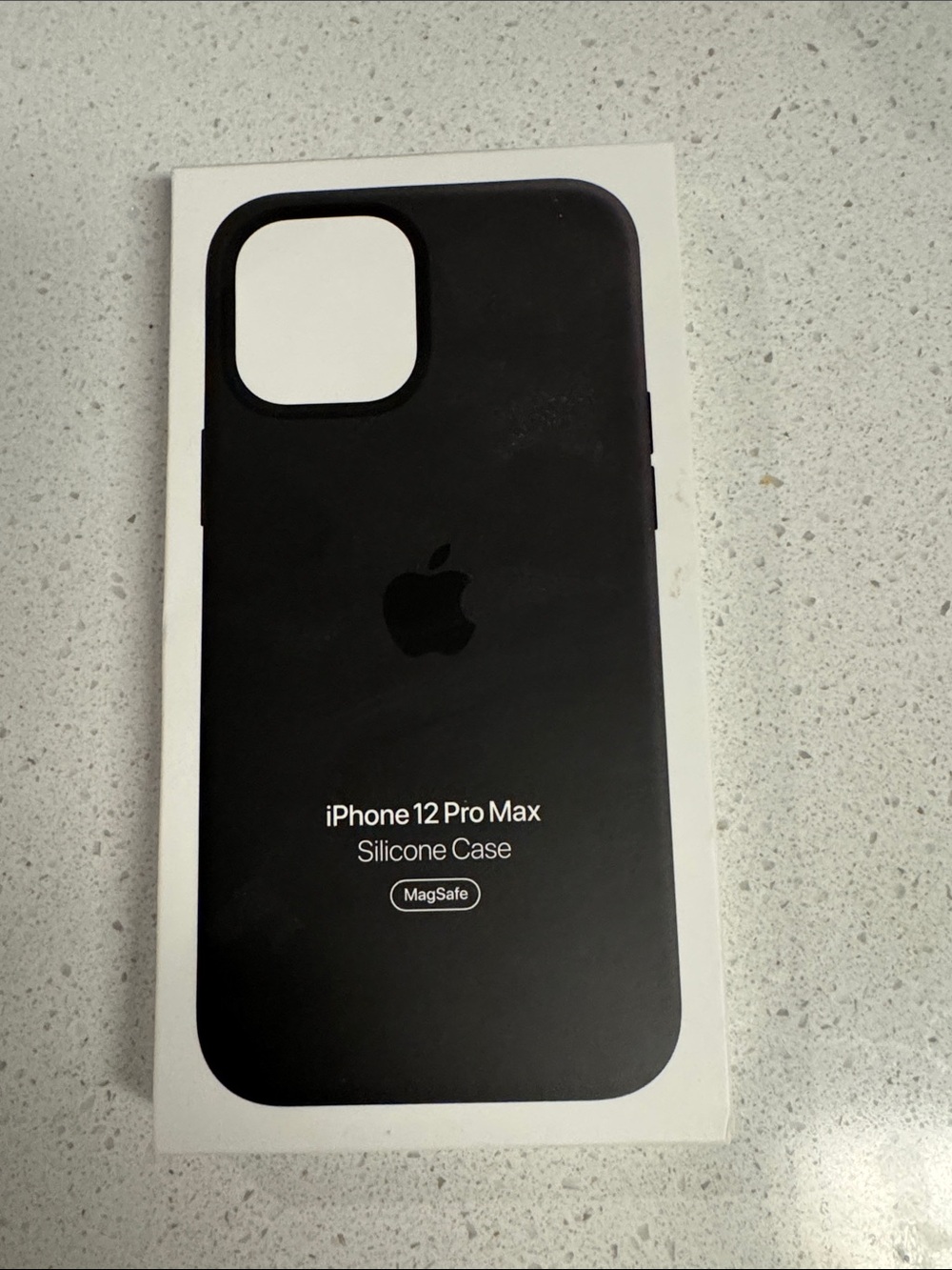 Apple iPhone 12 Pro Max Silicone Case - Black